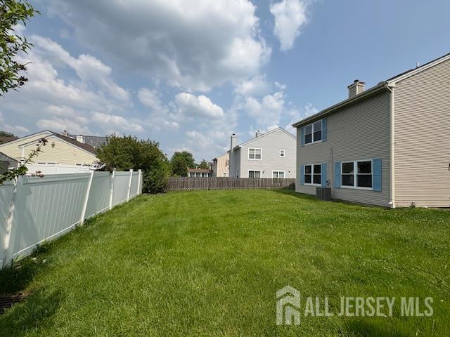 21 Rice Run, East Brunswick, NJ 08816 - view of yard with central AC unit