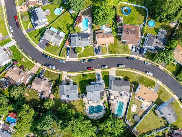 15 Crassas St, Old Bridge, NJ 08879 - aerial view of property's location with a pool area and nearby suburban area