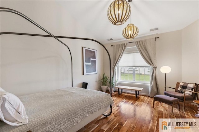 6503 Schindler Dr, South Brunswick, NJ 08852 - bedroom with hardwood / wood-style flooring and baseboards