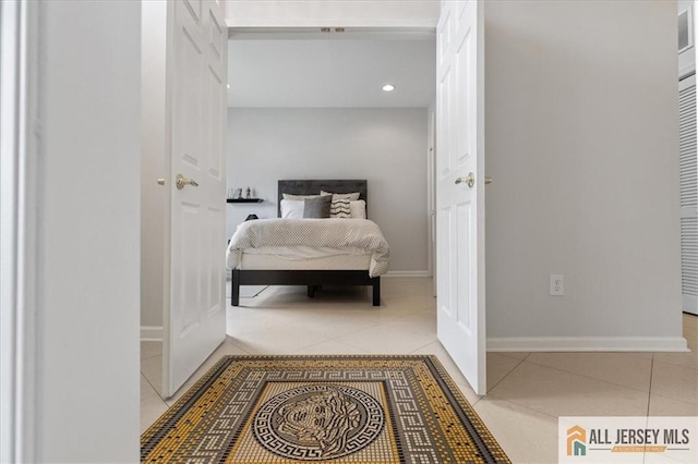 6503 Schindler Dr, South Brunswick, NJ 08852 - tiled bedroom featuring recessed lighting and baseboards