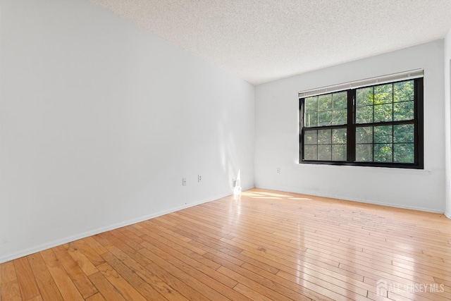 255 Hampshire Ct, Piscataway, NJ 08854 - empty room with a textured ceiling and light wood-style floors