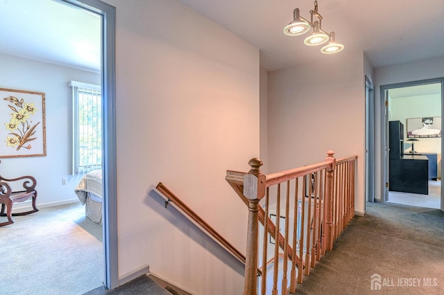 38 Silver Holw, North Brunswick, NJ 08902 - staircase featuring carpet flooring and baseboards
