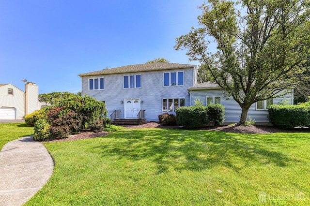 38 Silver Holw, North Brunswick, NJ 08902 - rear view of house with a yard