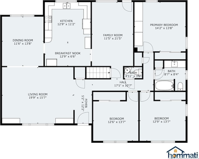 8 Martha Blvd, Sayreville, NJ 08879 - room layout