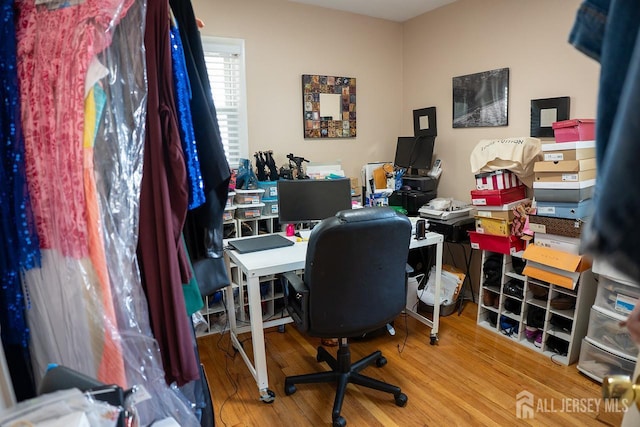1457 George St Unit 61, Plainfield, NJ 07062 - office with wood finished floors