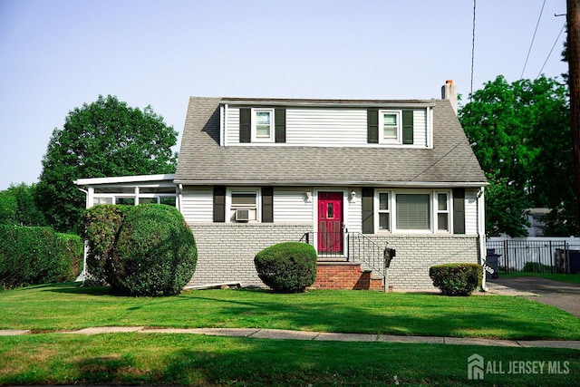 1457 George St Unit 61, Plainfield, NJ 07062 - view of front of property featuring a shingled roof and a chimney
