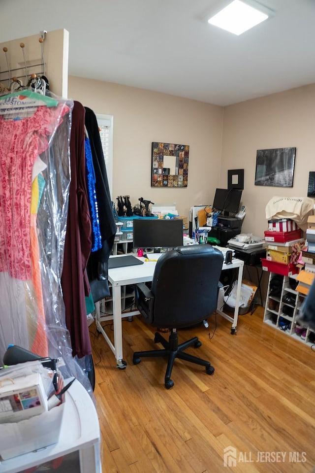 1457 George St Unit 61, Plainfield, NJ 07062 - home office featuring wood finished floors
