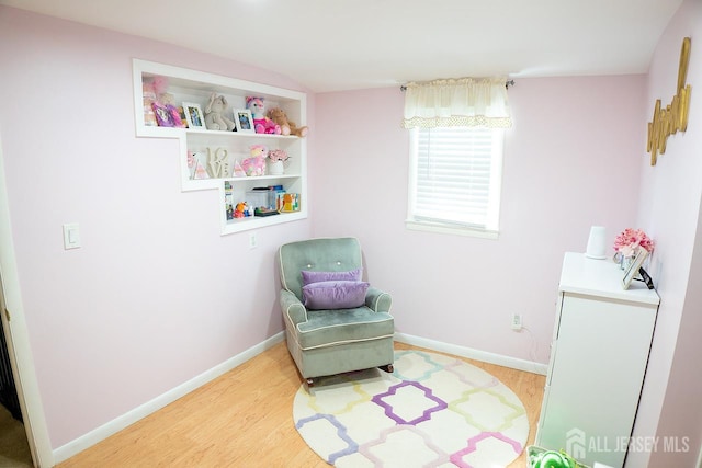 1457 George St Unit 61, Plainfield, NJ 07062 - living area with light wood-type flooring and baseboards