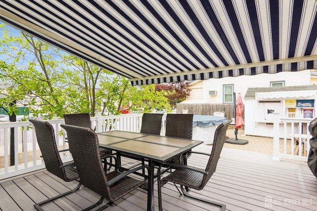177 Hillside Ave, South River, NJ 08882 - deck with outdoor dining space