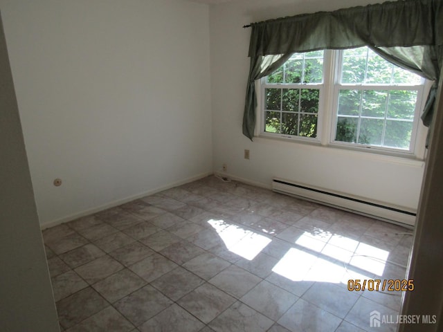 160 Pelham Ln Unit B, Monroe, NJ 08831 - empty room with baseboard heating and baseboards