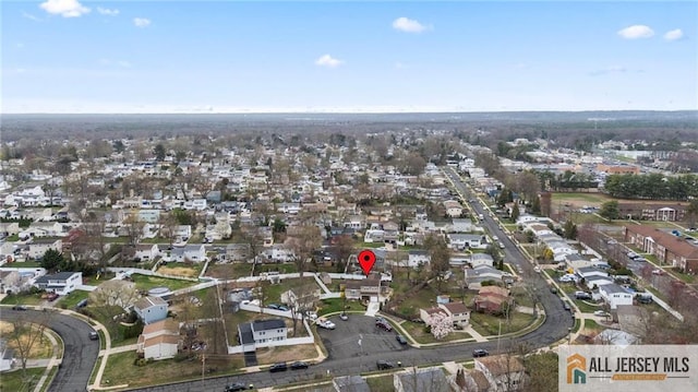 7 Piedmont Dr, Old Bridge, NJ 08857 - aerial view of property and surrounding area with nearby suburban area