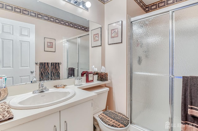 25 Sheffield Ct, North Brunswick, NJ 08902 - bathroom with a shower stall and vanity