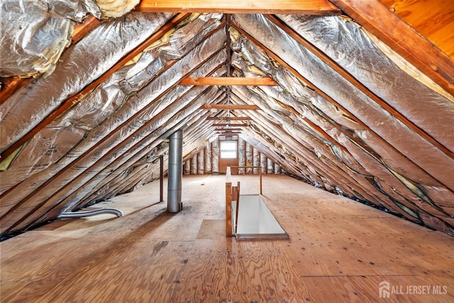 82 Mercer St, Menlo Park Terrace, NJ 08840 - view of unfinished attic
