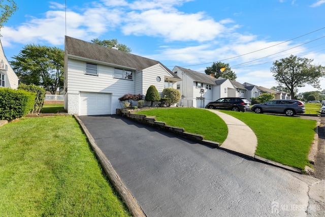 82 Mercer St, Menlo Park Terrace, NJ 08840 - view of front of property featuring a garage, driveway, a residential view, and a front yard