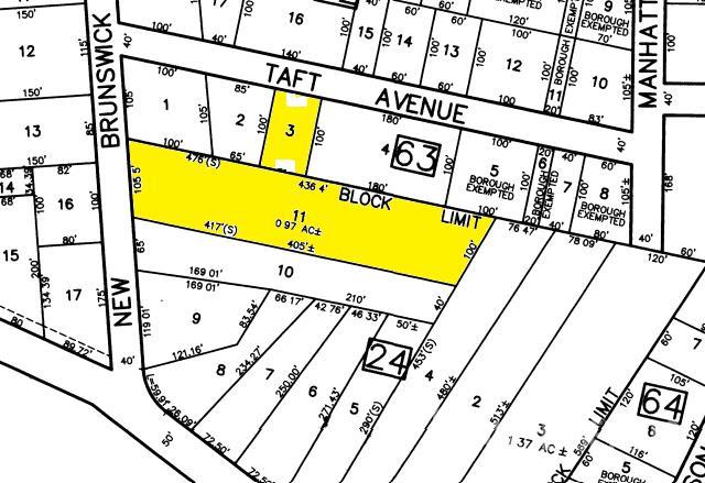 20 Brunswick Ave, Spotswood, NJ 08884 - map of parcels