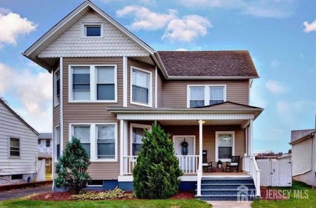 54 Washington Rd, Sayreville, NJ 08872 - victorian home with a porch