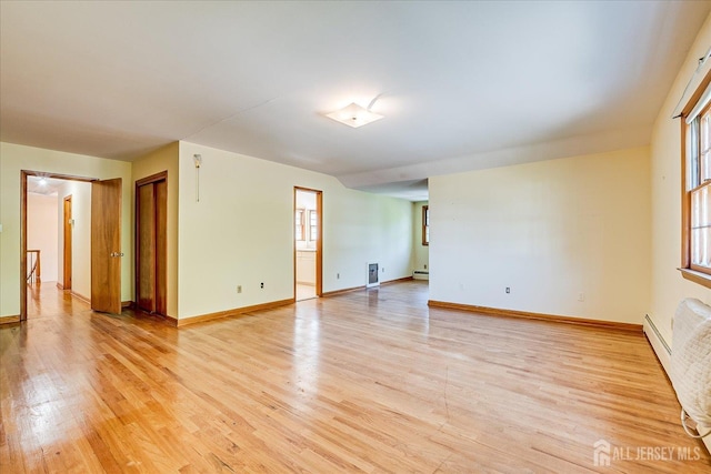 730 Old Post Rd, Edison, NJ 08817 - empty room featuring light wood-style floors and baseboards