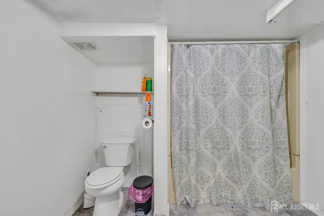 bathroom with toilet