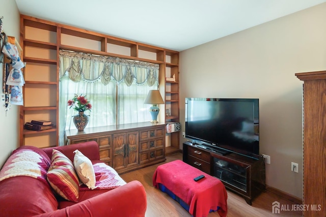 217 Fred Allen Dr, South Plainfield, NJ 07080 - living room featuring wood finished floors