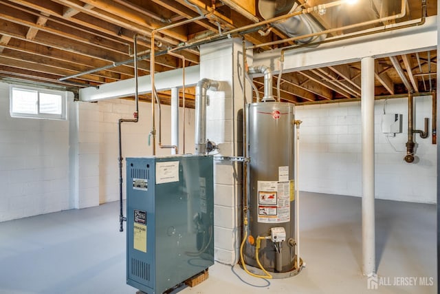utilities with water heater