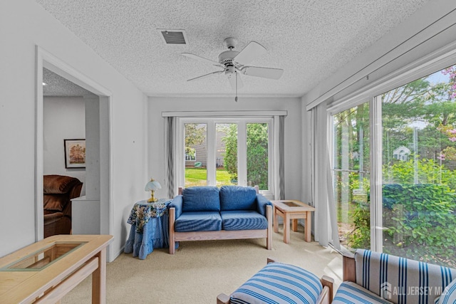 714 Victoria Ct Unit B, Monroe, NJ 08831 - sunroom / solarium with carpet floors and a textured ceiling