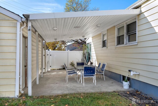 view of patio / terrace