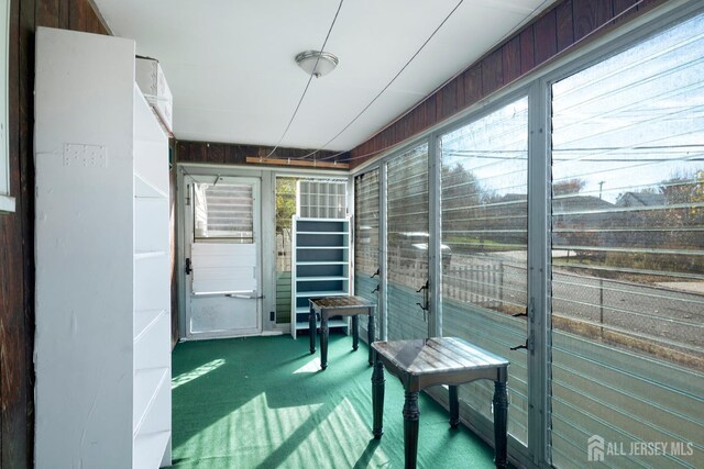 sunroom / solarium with a wealth of natural light