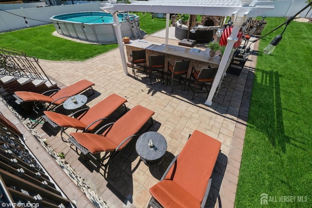 35 Winthrop Dr, Manalapan, NJ 07726 - view of patio