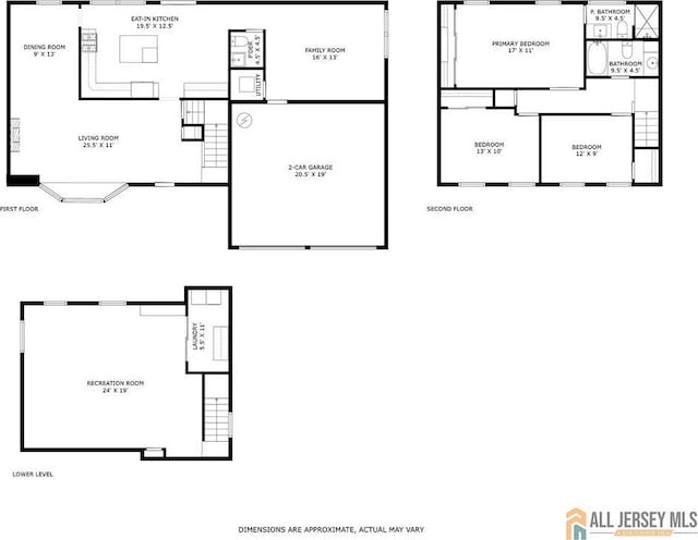 49 Lavender Dr, Edison, NJ 08820 - view of floor plan / room layout