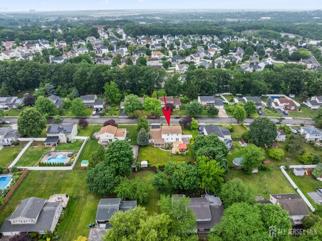 16 London Dr, East Brunswick, NJ 08816 - aerial view of property's location with nearby suburban area