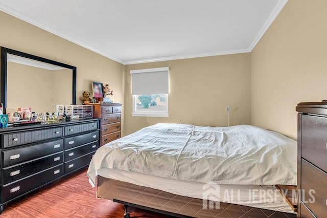 13 Ohio Ct Unit 13, Middlesex, NJ 07747 - bedroom featuring ornamental molding and wood finished floors