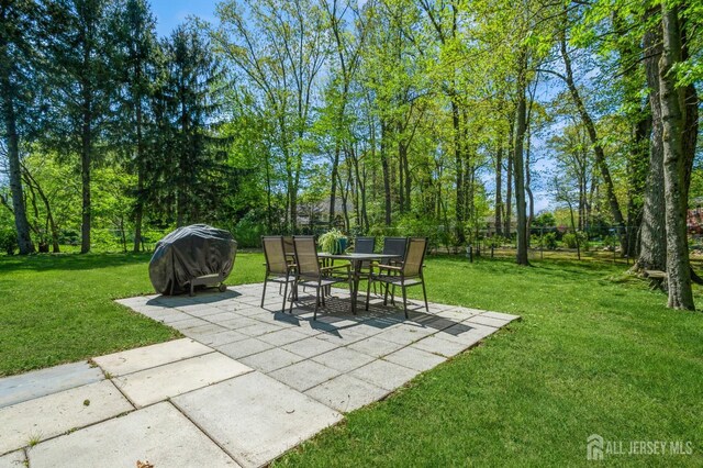 28 Thrush Dr, East Brunswick, NJ 08816 - view of patio with area for grilling