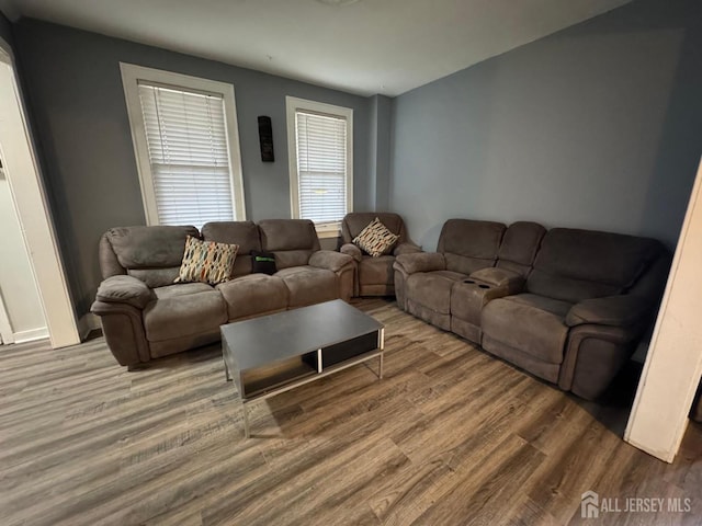 86 Harvey St, New Brunswick, NJ 08901 - living area featuring wood finished floors