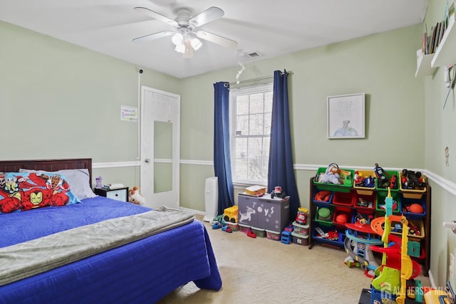 155 Pennsylvania Way N, Brunswick, NJ 08902 - carpeted bedroom with ceiling fan