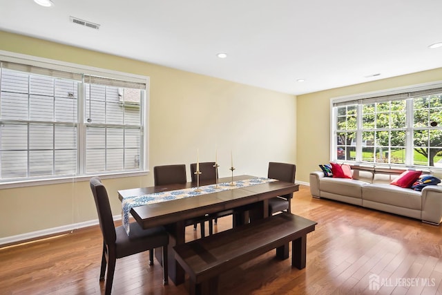 3 Lily Ln, Piscataway, NJ 08854 - dining area with wood finished floors, baseboards, and recessed lighting