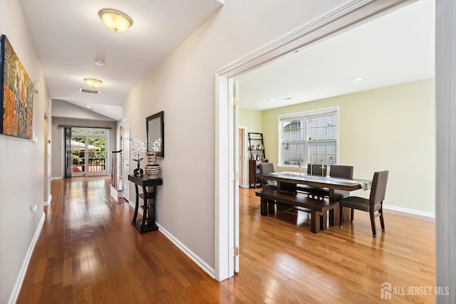 3 Lily Ln, Piscataway, NJ 08854 - corridor featuring wood-type flooring and baseboards