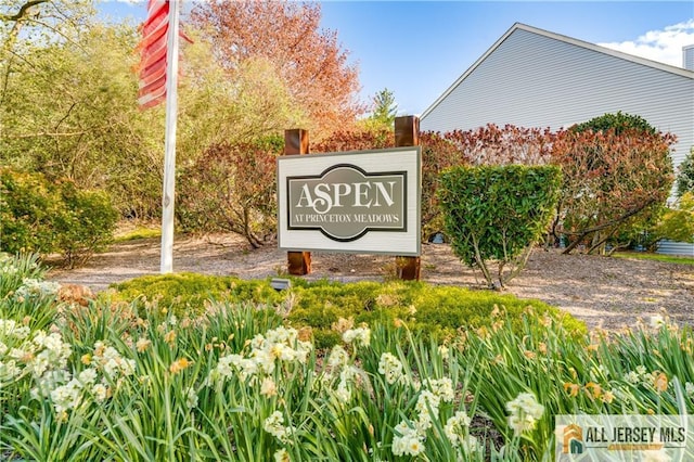 2302 Aspen Dr Unit 2302, Plainsboro, NJ 08536 - view of community / neighborhood sign