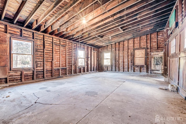 404 Mountainview Ter, Dunellen, NJ 08812 - miscellaneous room featuring vaulted ceiling