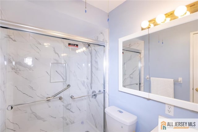 50 Prospect St Unit 09, Metuchen, NJ 08840 - full bath featuring a marble finish shower