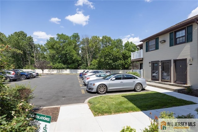 50 Prospect St Unit 09, Metuchen, NJ 08840 - view of uncovered parking lot