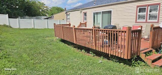 789 Barry Ave, Perth Amboy, NJ 08861 - deck featuring grilling area