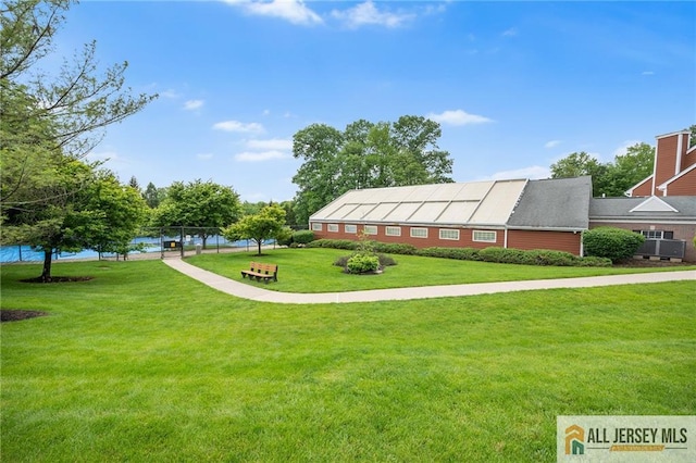 202 Canterbury Way S, Brunswick, NJ 08540 - view of community with a lawn