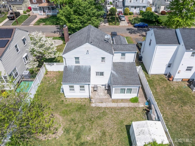 434 Orchard St, Rahway, NJ 07065 - aerial perspective of suburban area
