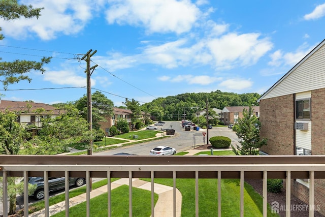1004 Cricket Ln, Woodbridge Proper, NJ 07095 - balcony featuring a residential view