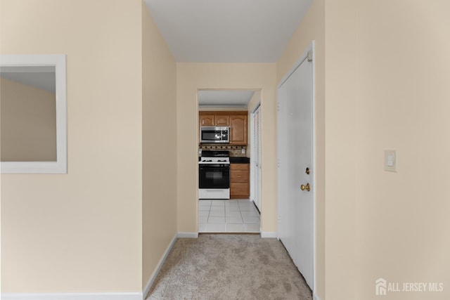 1004 Cricket Ln, Woodbridge Proper, NJ 07095 - corridor with light carpet and baseboards