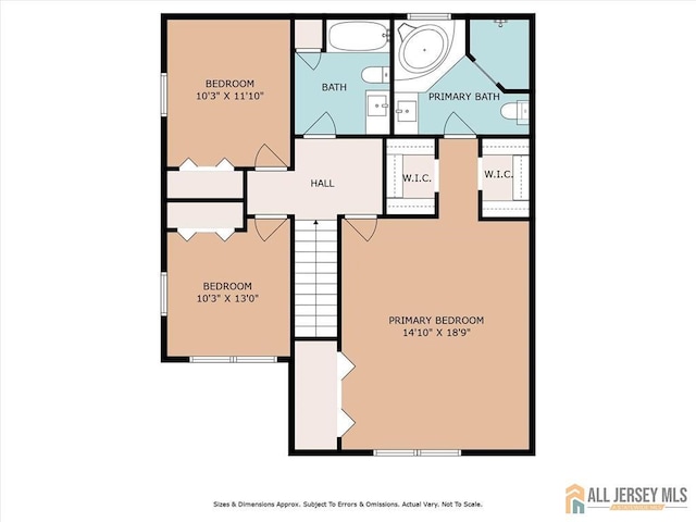 22 Kentnor St, Metuchen, NJ 08840 - home floor plan