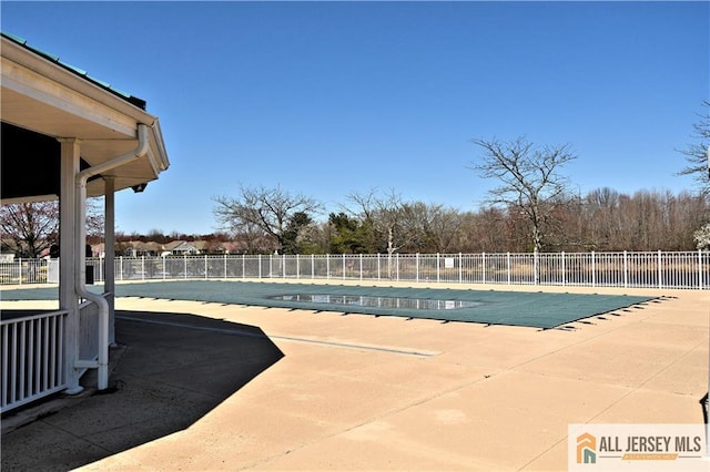 525 Harrier Dr Unit 525, Monroe, NJ 08831 - view of swimming pool with fence and a patio area