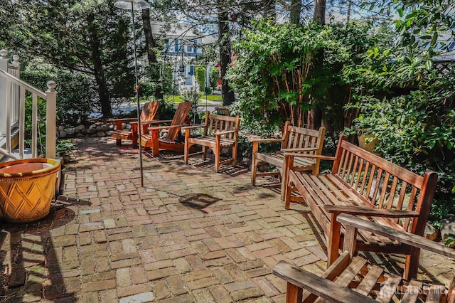 217 Midland Ave, Metuchen, NJ 08840 - view of patio