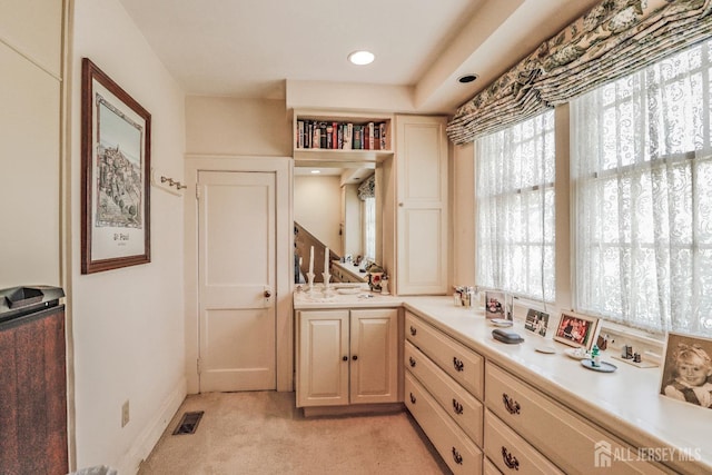 217 Midland Ave, Metuchen, NJ 08840 - bathroom featuring healthy amount of natural light and vanity