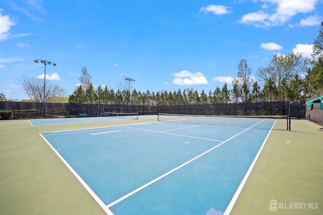 1 Jester Ct, Monroe, NJ 08831 - view of tennis court with fence and community basketball court